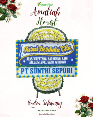 Papan Bunga Duka di Badran