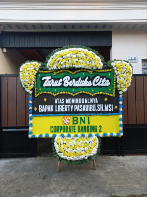 Papan Bunga Duka di Badran