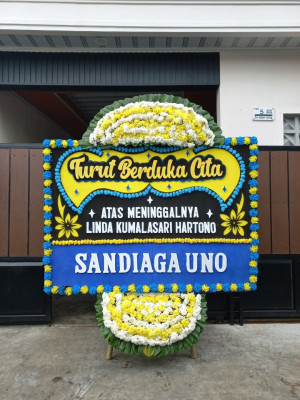 Papan Bunga Duka di Badran