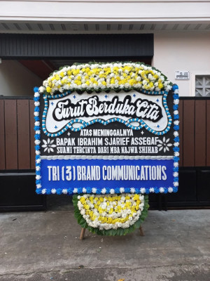 Papan Bunga Duka di Badran